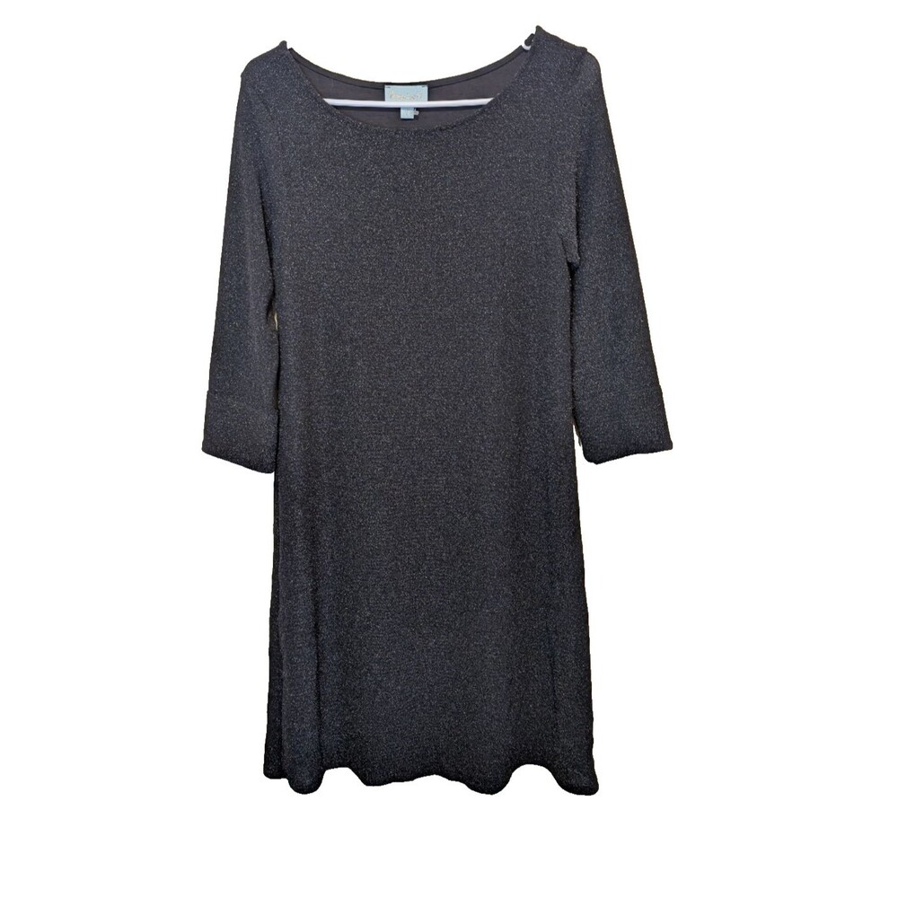 Veronica M. Mini Dress Sparkle Holiday Party Classic Casual Size Large